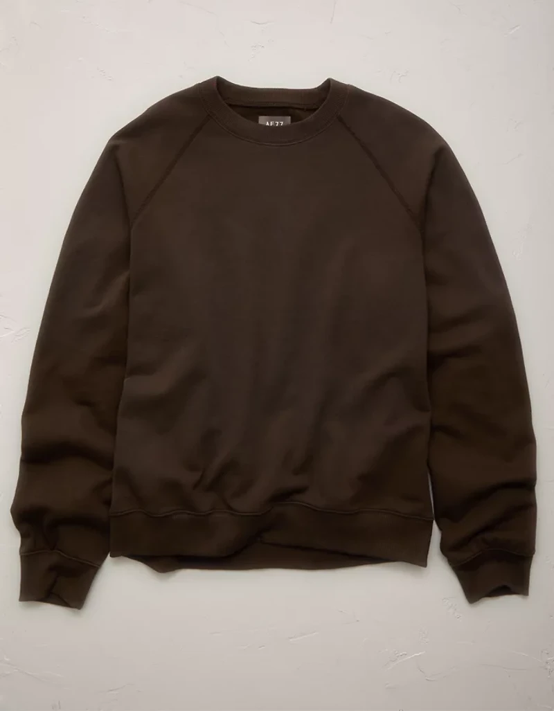 AE77 Raglan Terry Fleece Sweatshirt