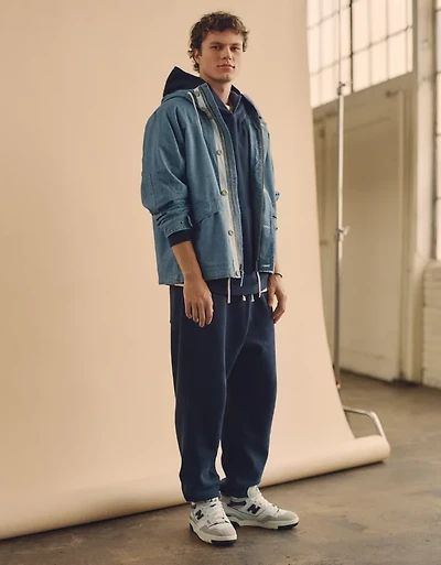 Pantalon de jogging lourd Luxe décontracté AE