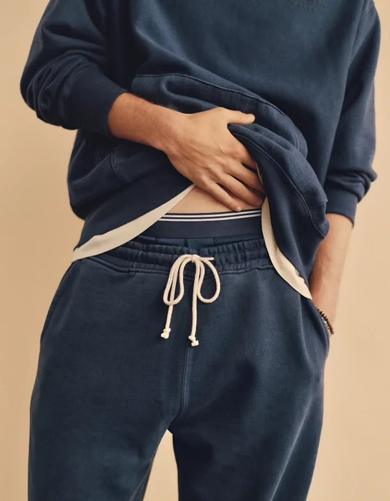 Pantalon de jogging lourd Luxe décontracté AE