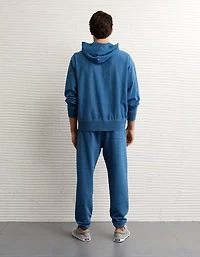 AE Indigo-Dyed Cotton Jogger