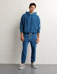 AE Indigo-Dyed Cotton Jogger