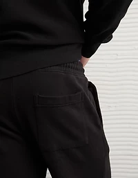 AE Laidback Luxe Heavyweight Open-Hem Sweatpant
