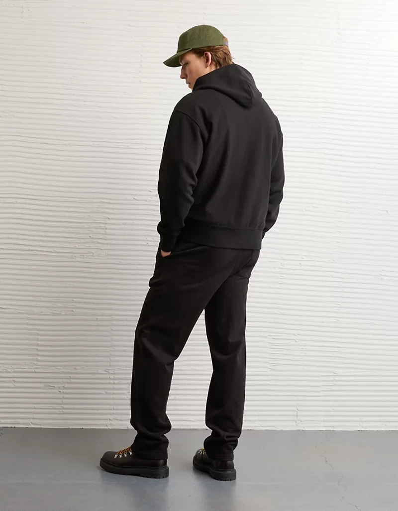 AE Laidback Luxe Heavyweight Open-Hem Sweatpant