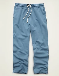 AE Laidback Luxe Heavyweight Open-Hem Sweatpant