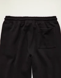 AE Laidback Luxe Heavyweight Open-Hem Sweatpant