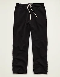 AE Laidback Luxe Heavyweight Open-Hem Sweatpant