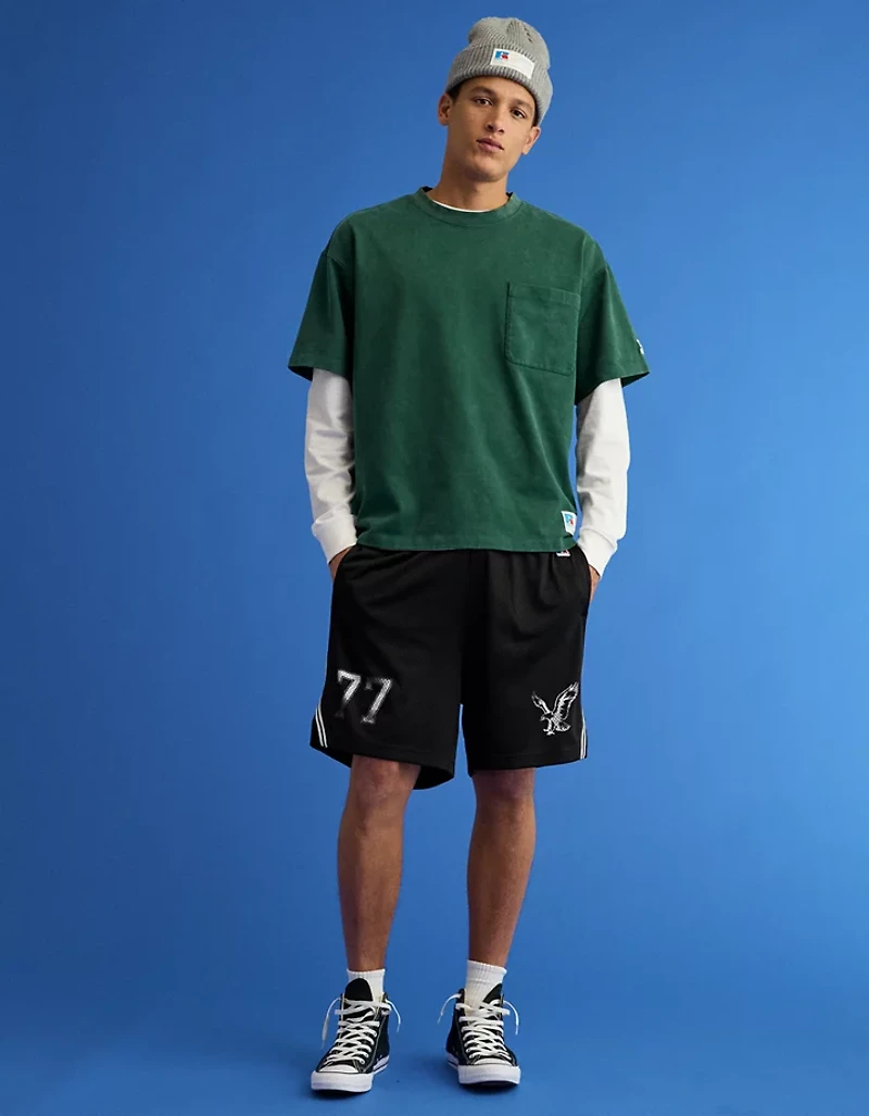 AE x Russell Athletic Mesh 7" Short