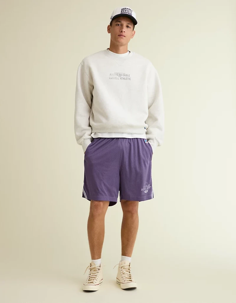 AE x Russell Athletic Mesh 7" Short