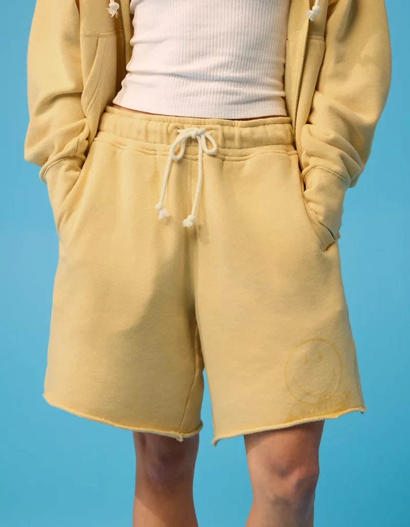 AE | Short en molleton Smiley®