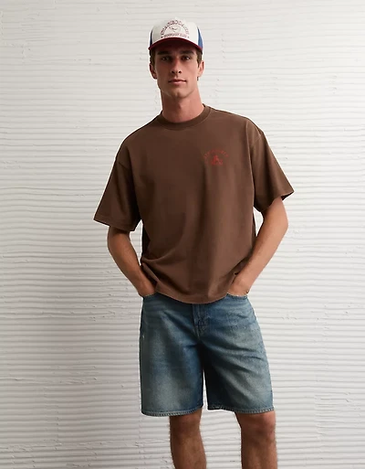 AE x Stagecoach Loose Jean Short