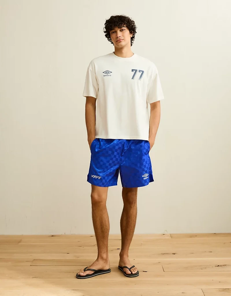 Short à damier AE x Umbro