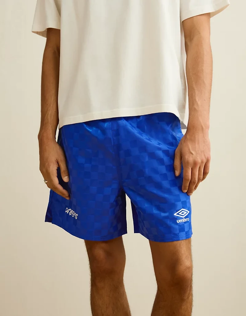Short à damier AE x Umbro
