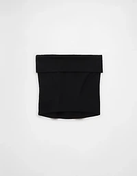 AE It Knit Foldover Tube Top