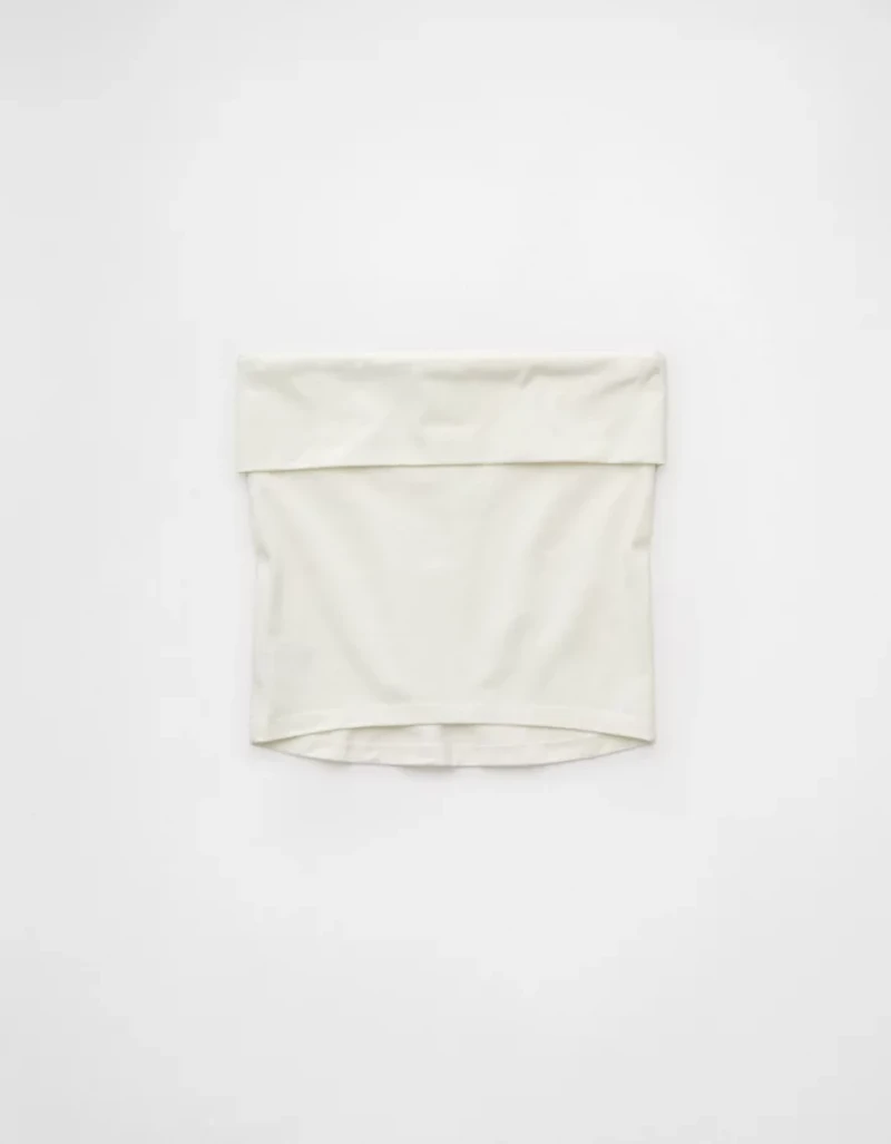 AE It Knit Foldover Tube Top