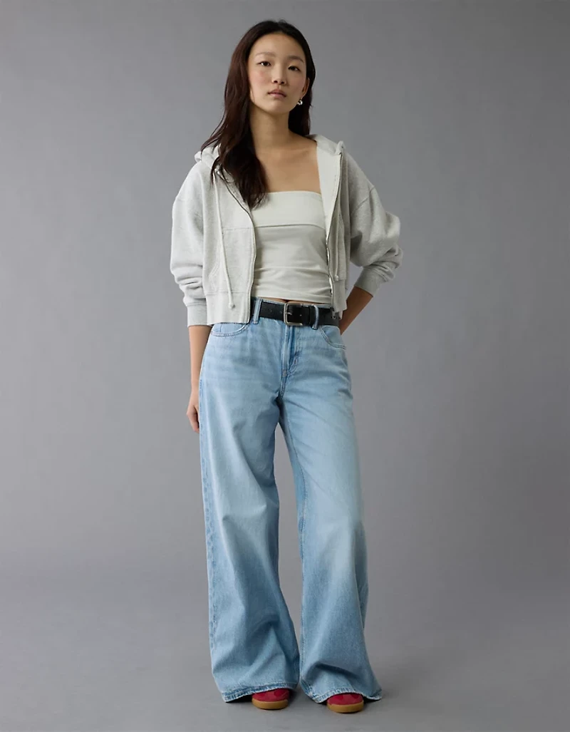 AE It Knit Foldover Tube Top