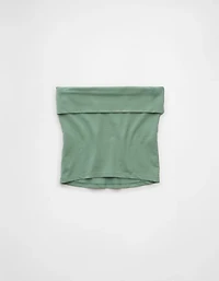 AE It Knit Foldover Tube Top