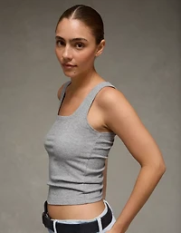 AE Square Neck Plush Tank Top