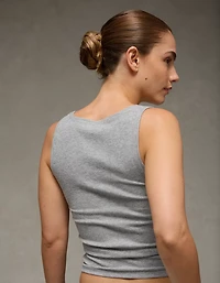 AE Square Neck Plush Tank Top