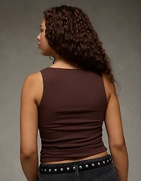 AE Square Neck Plush Tank Top