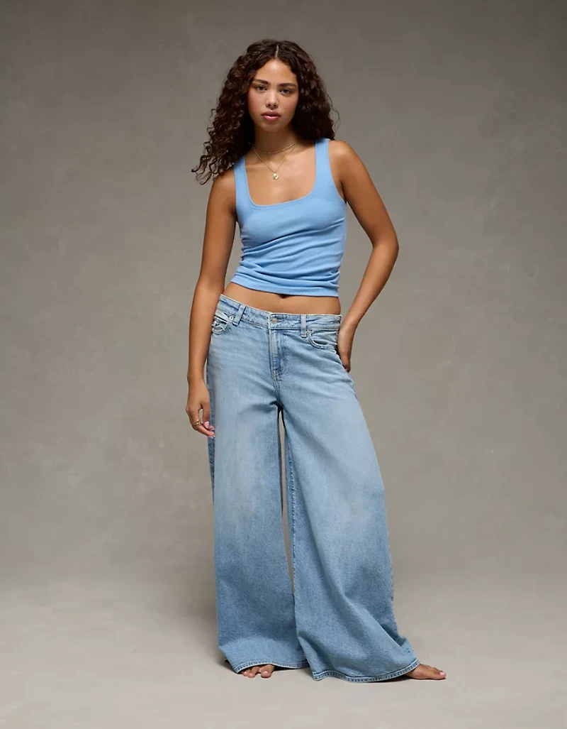 Débardeur pelucheux à décolleté carré AE