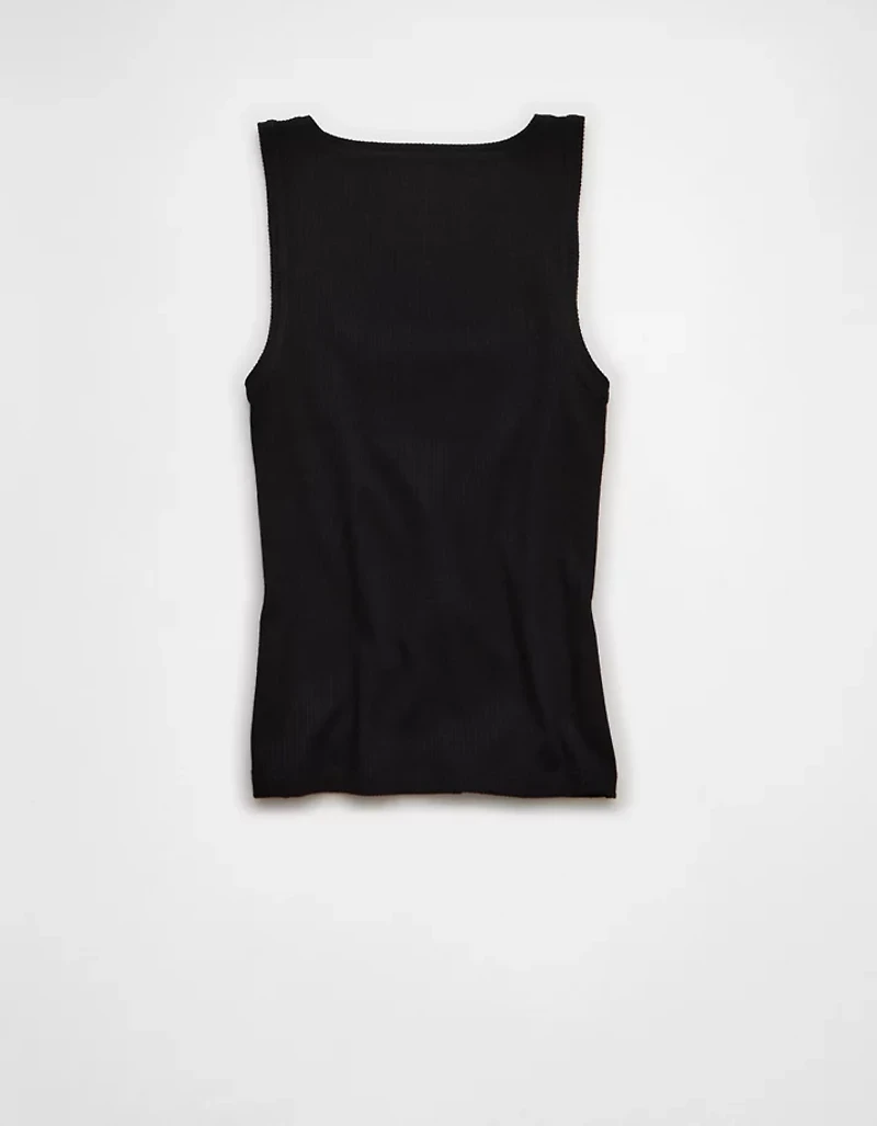 AE Square Neck Plush Tank Top