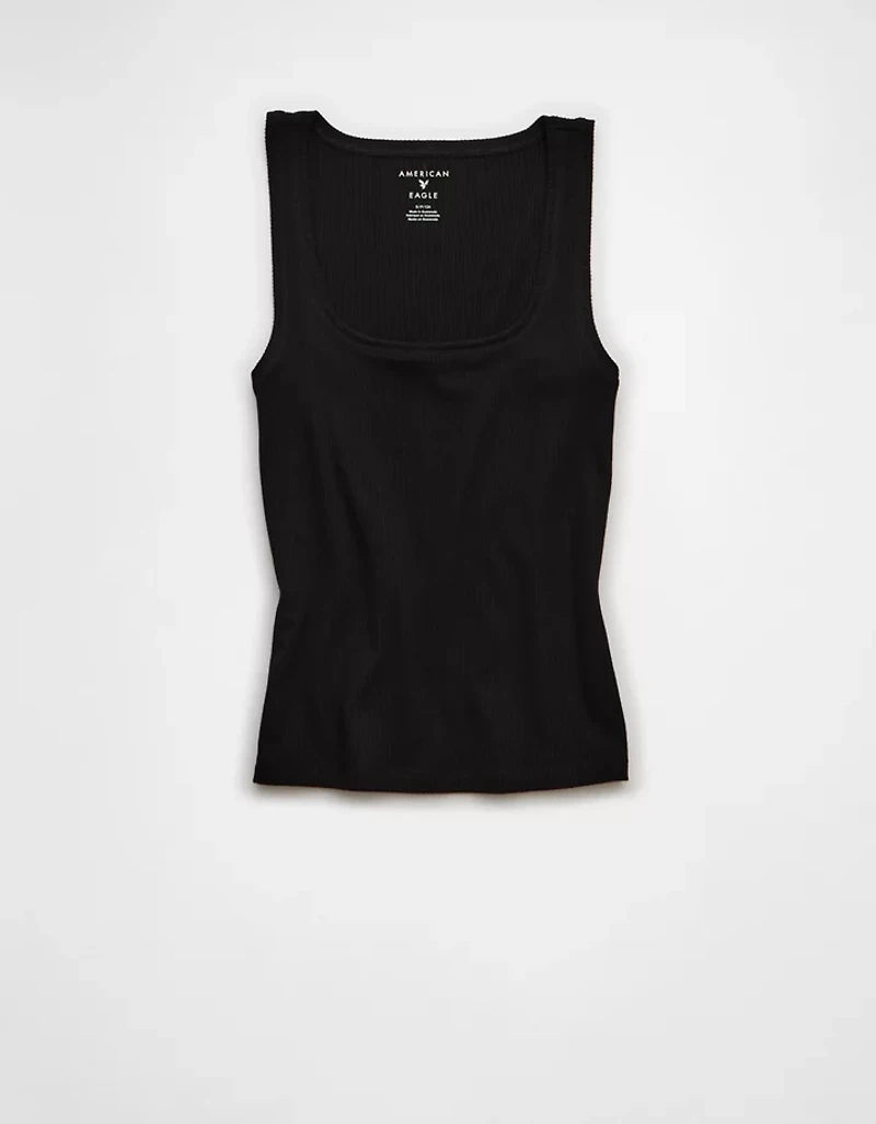 AE Square Neck Plush Tank Top