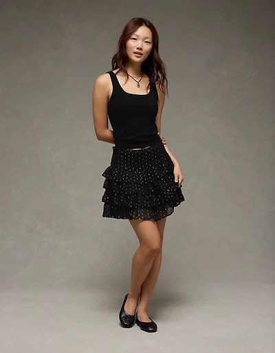 AE Square Neck Plush Tank Top