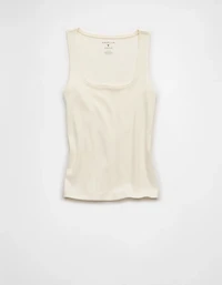 AE Square Neck Plush Tank Top