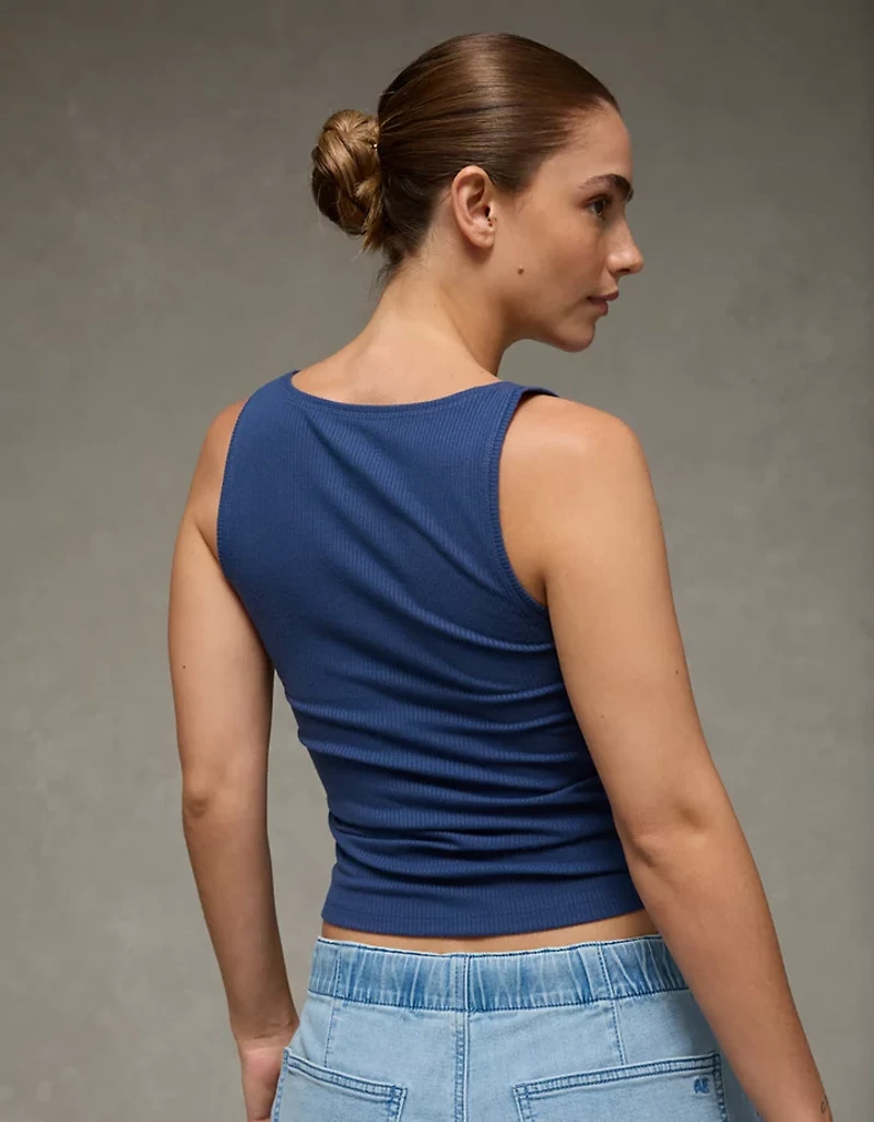 AE Square Neck Plush Tank Top