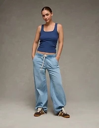 AE Square Neck Plush Tank Top