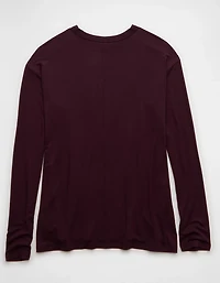 Petit t-shirt à manches longues Doux et sexy AE