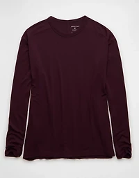 Petit t-shirt à manches longues Doux et sexy AE