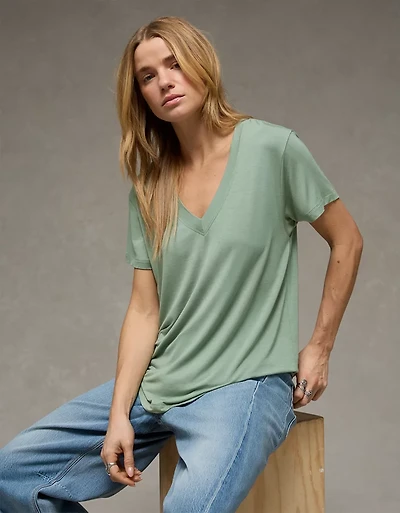AE Soft & Sexy V-Neck T-Shirt