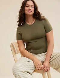 SMOOTHEZ Cotton Blend BESTEES Short Sleeve Crew T-Shirt