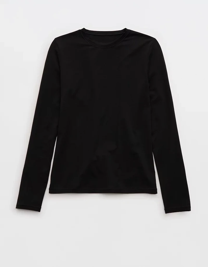 SMOOTHEZ Cotton Blend BESTEES Long Sleeve Crew T-Shirt