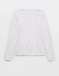 SMOOTHEZ Cotton Blend BESTEES Long Sleeve Crew T-Shirt