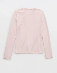 SMOOTHEZ Cotton Blend BESTEES Long Sleeve Crew T-Shirt