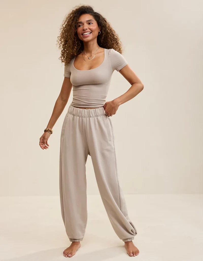 SMOOTHEZ Short Sleeve Scoop T-Shirt