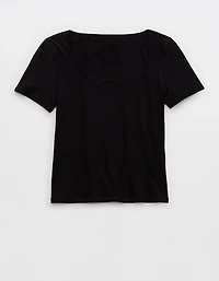 SMOOTHEZ Short Sleeve Scoop T-Shirt