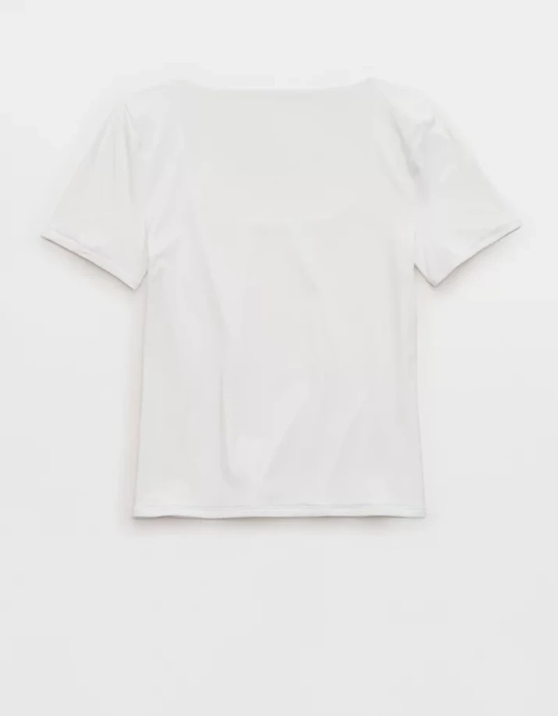 SMOOTHEZ Short Sleeve Scoop T-Shirt