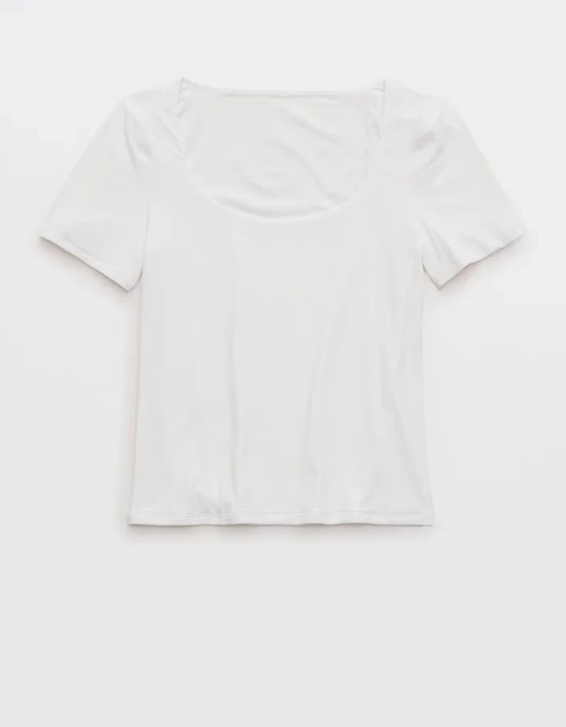 SMOOTHEZ Short Sleeve Scoop T-Shirt