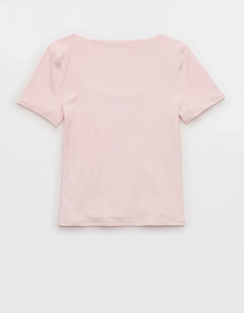 SMOOTHEZ Short Sleeve Scoop T-Shirt