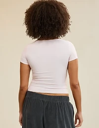 SMOOTHEZ Short Sleeve Scoop T-Shirt