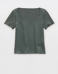 SMOOTHEZ Short Sleeve Scoop T-Shirt