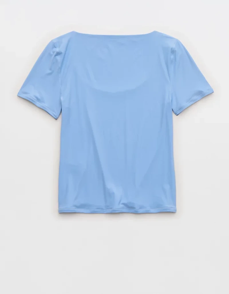 SMOOTHEZ Short Sleeve Scoop T-Shirt