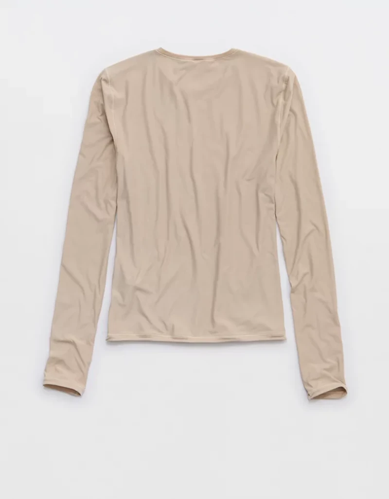 SMOOTHEZ Long Sleeve Crew T-Shirt