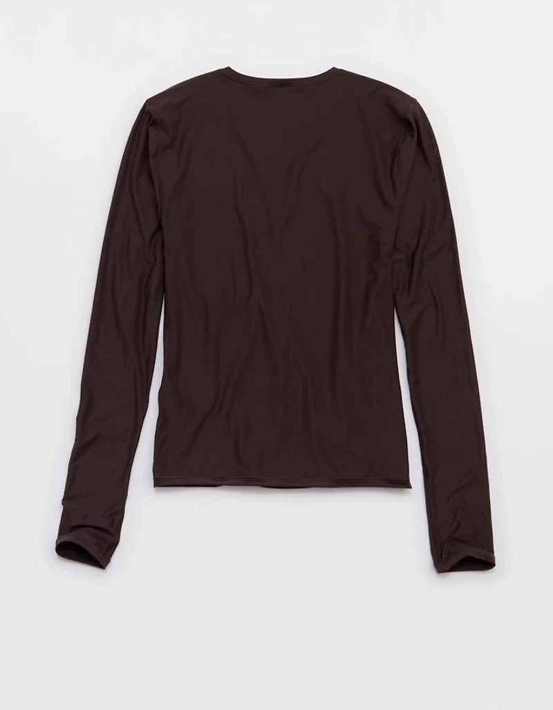 SMOOTHEZ Long Sleeve Crew T-Shirt