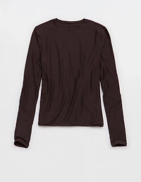 SMOOTHEZ Long Sleeve Crew T-Shirt