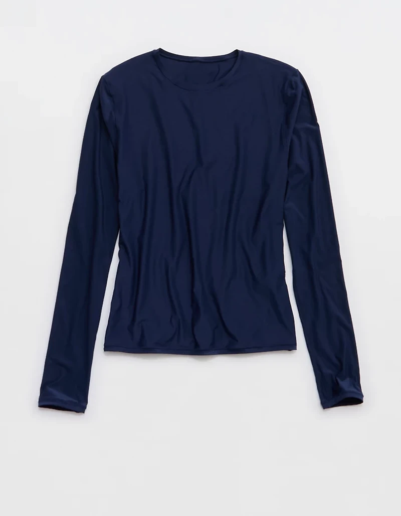 SMOOTHEZ Long Sleeve Crew T-Shirt