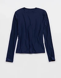 SMOOTHEZ Long Sleeve Crew T-Shirt